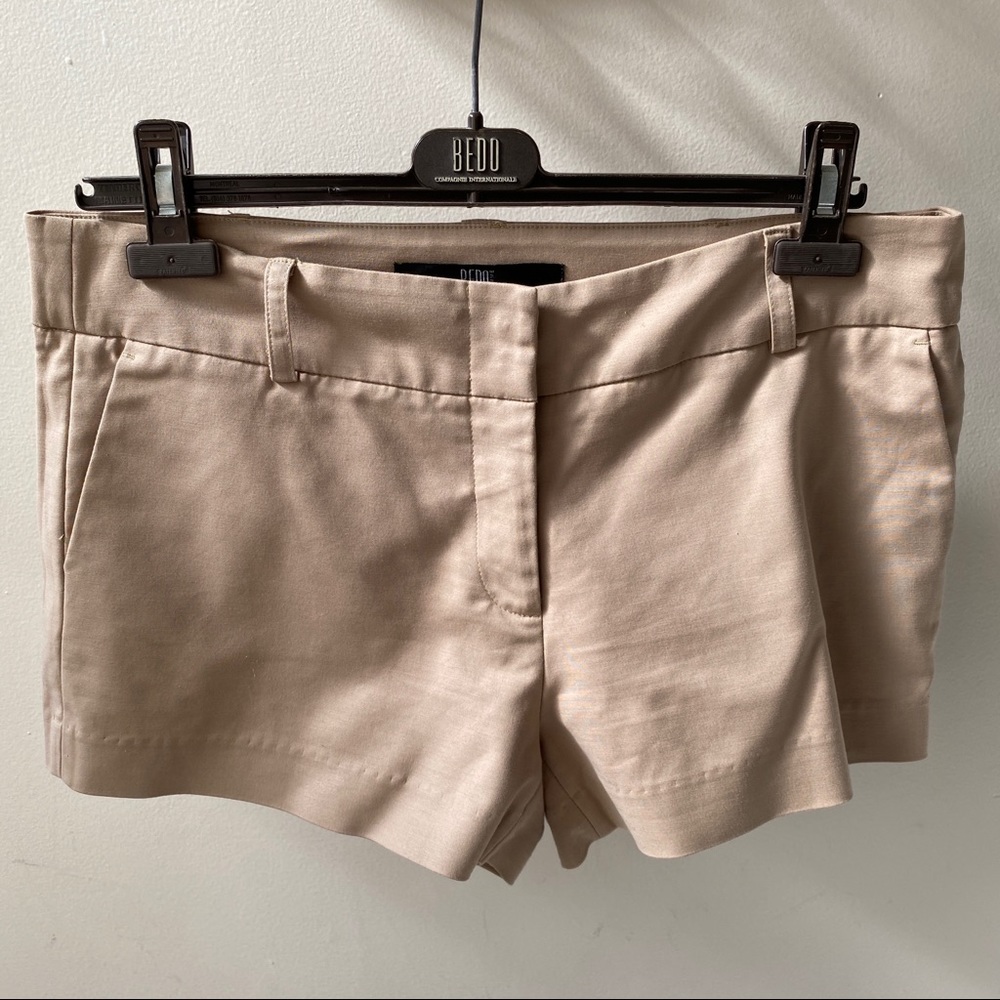 COPY - BEDO LOW WAISTED SHORTS in KHAKI TAN BROWN